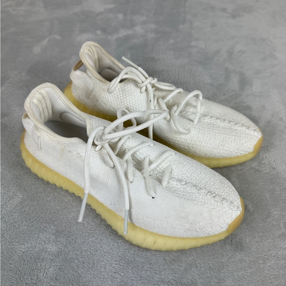 adidas White and Cream Sneakers